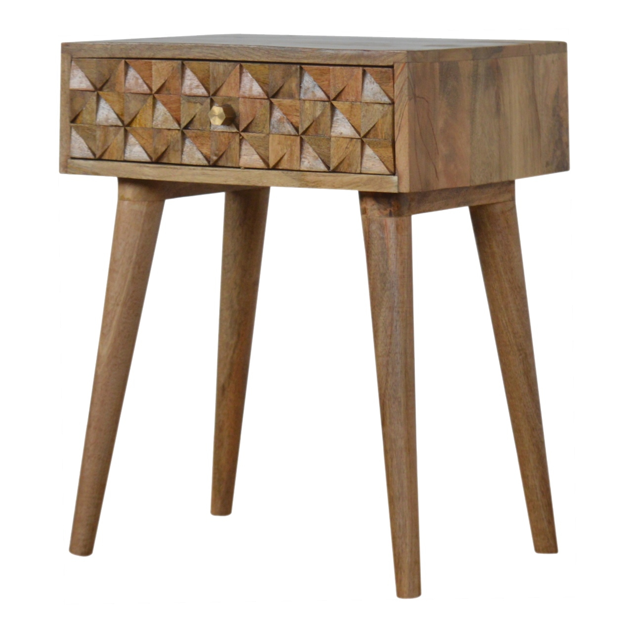 Diamond Carved Bedside - Image 2