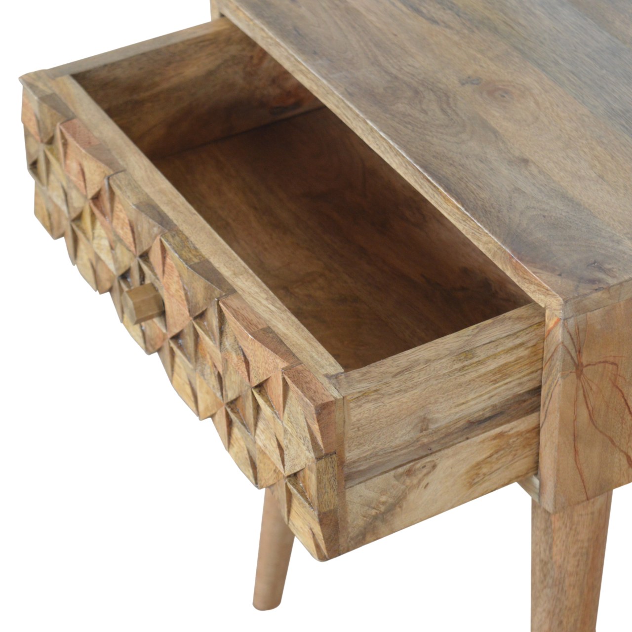 Diamond Carved Bedside - Image 5