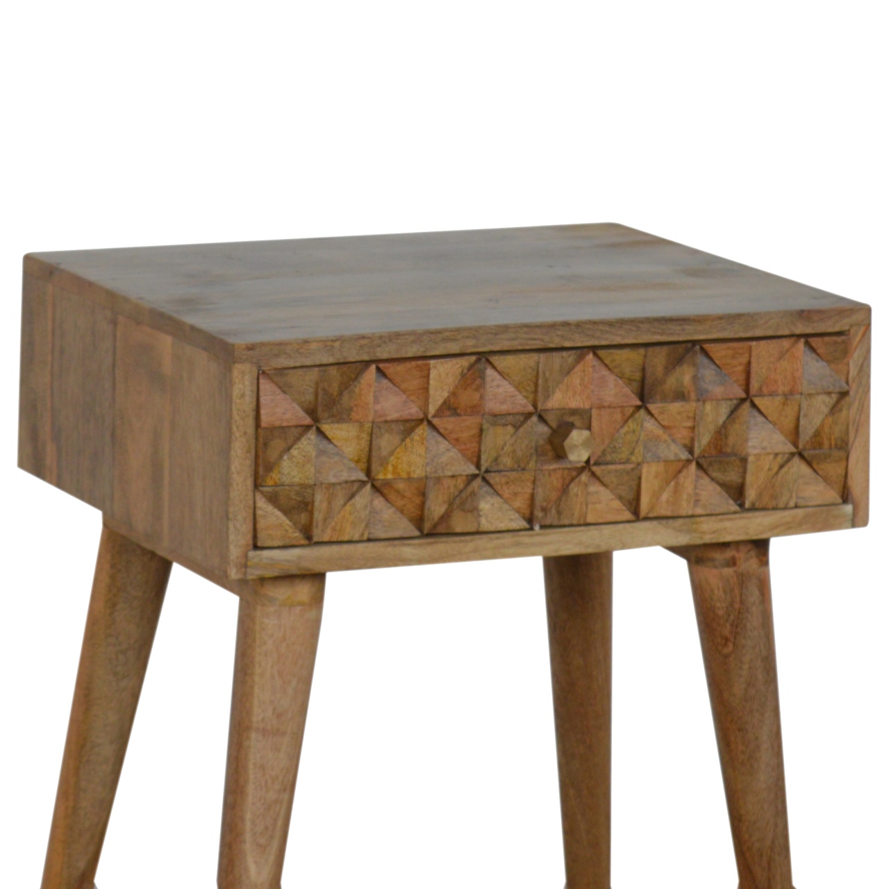 Diamond Carved Bedside - Image 3