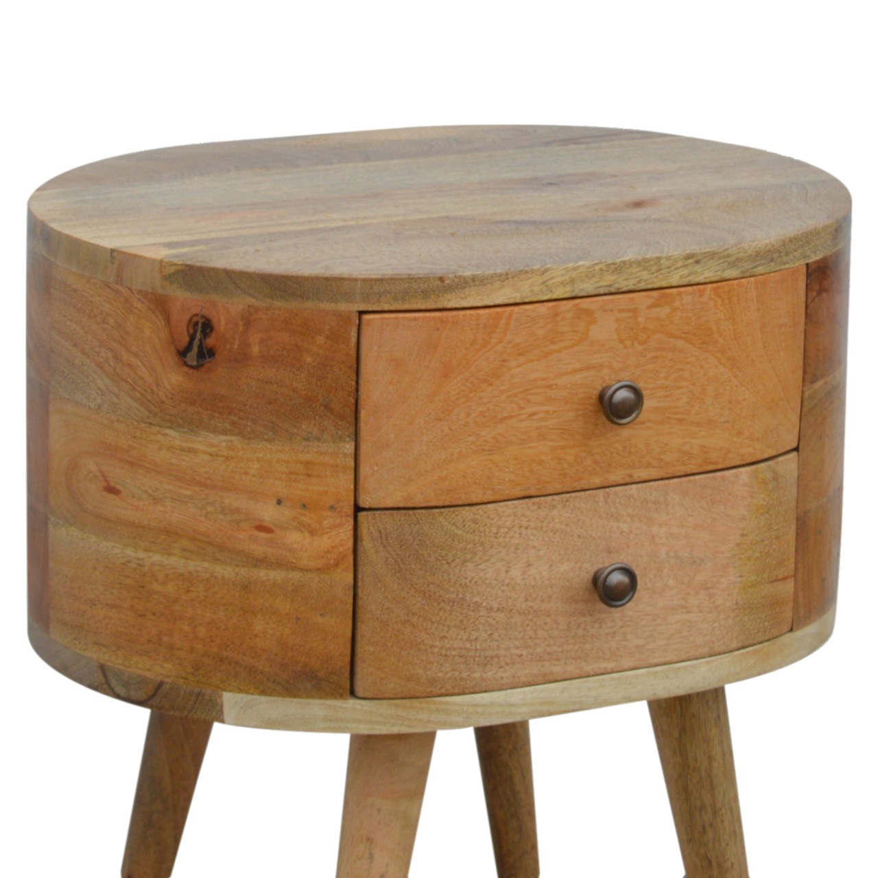 Rounded Bedside Table - Image 3