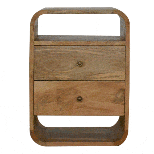 London Bedside with 2 Drawers - Image 10