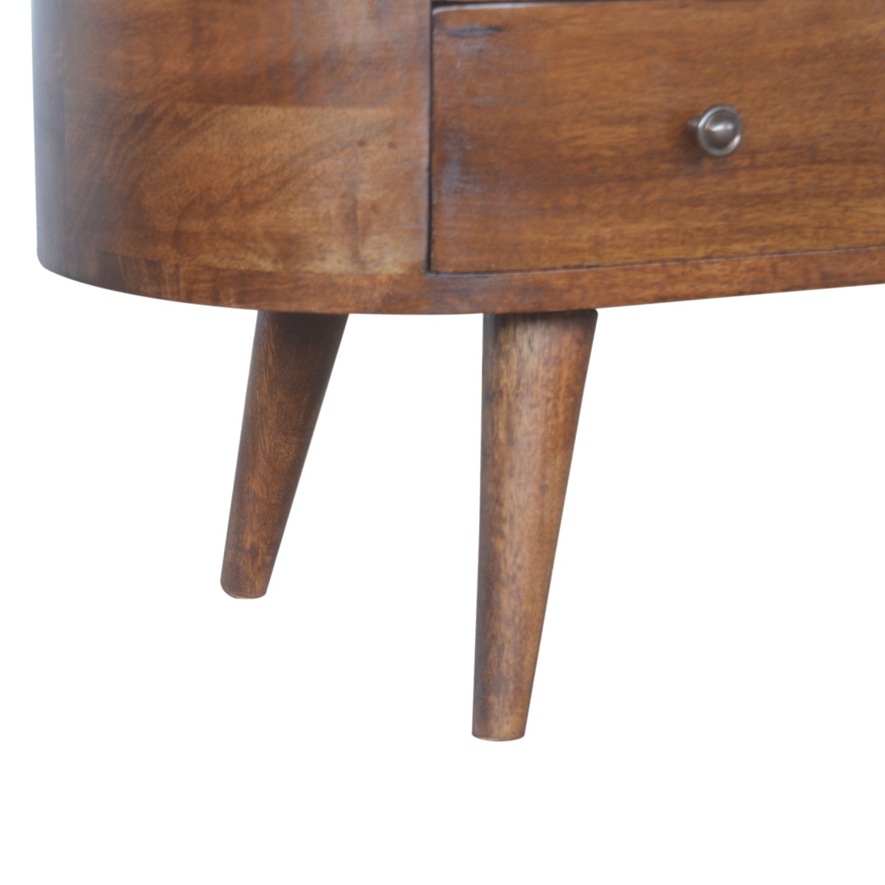 Chestnut Rounded Entertainment Unit - Image 7