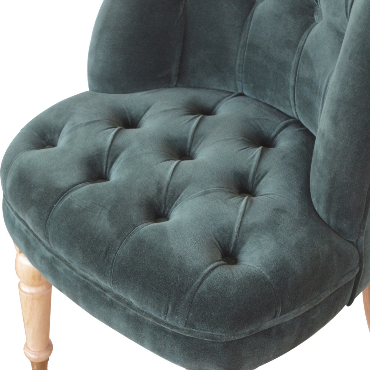 Emerald Velvet Accent Chair - Image 6