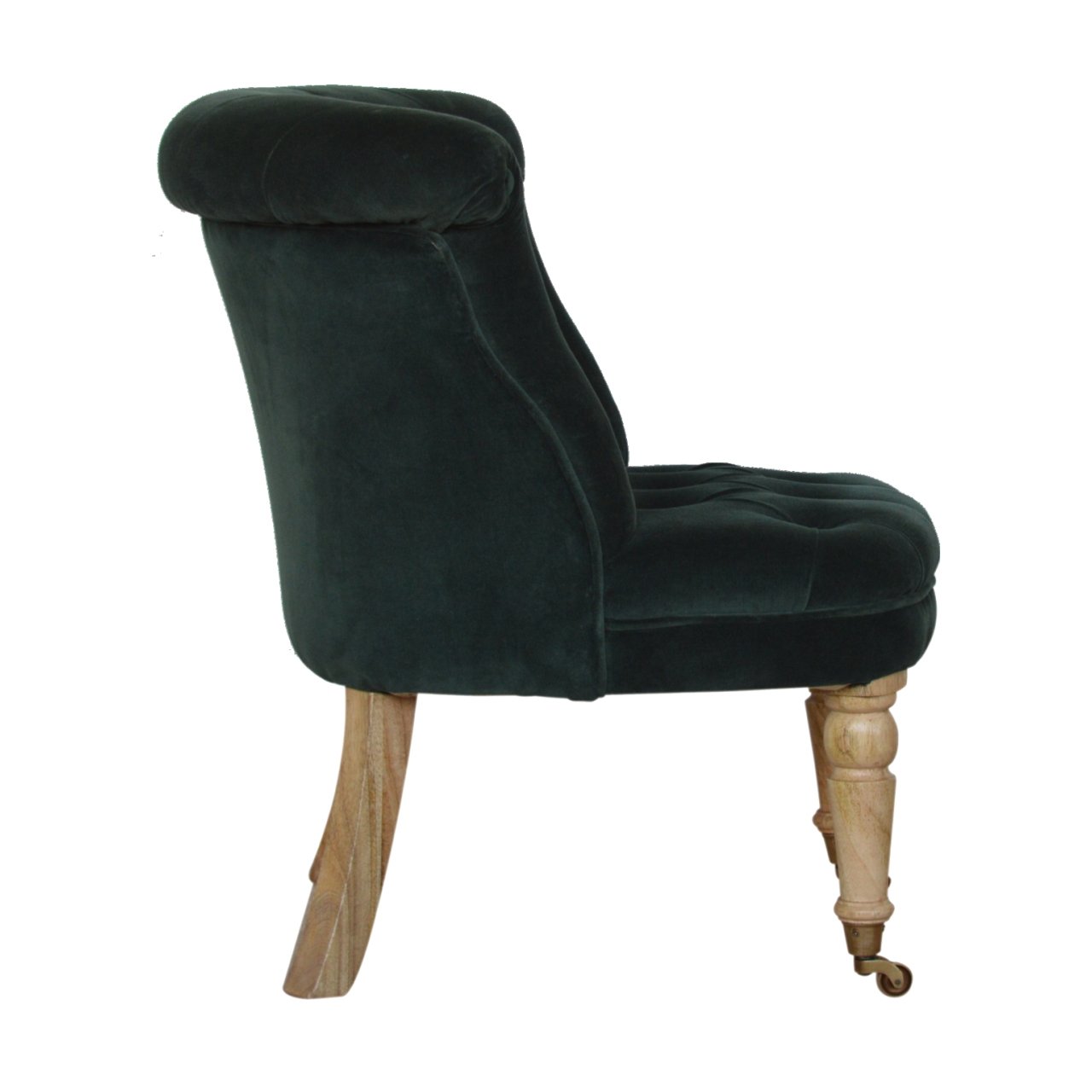 Emerald Velvet Accent Chair - Image 8