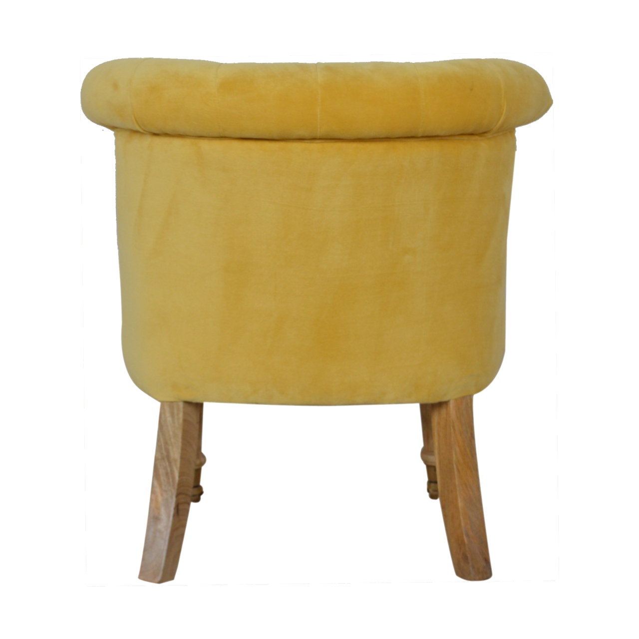 Mustard Velvet Accent Chair - Image 9