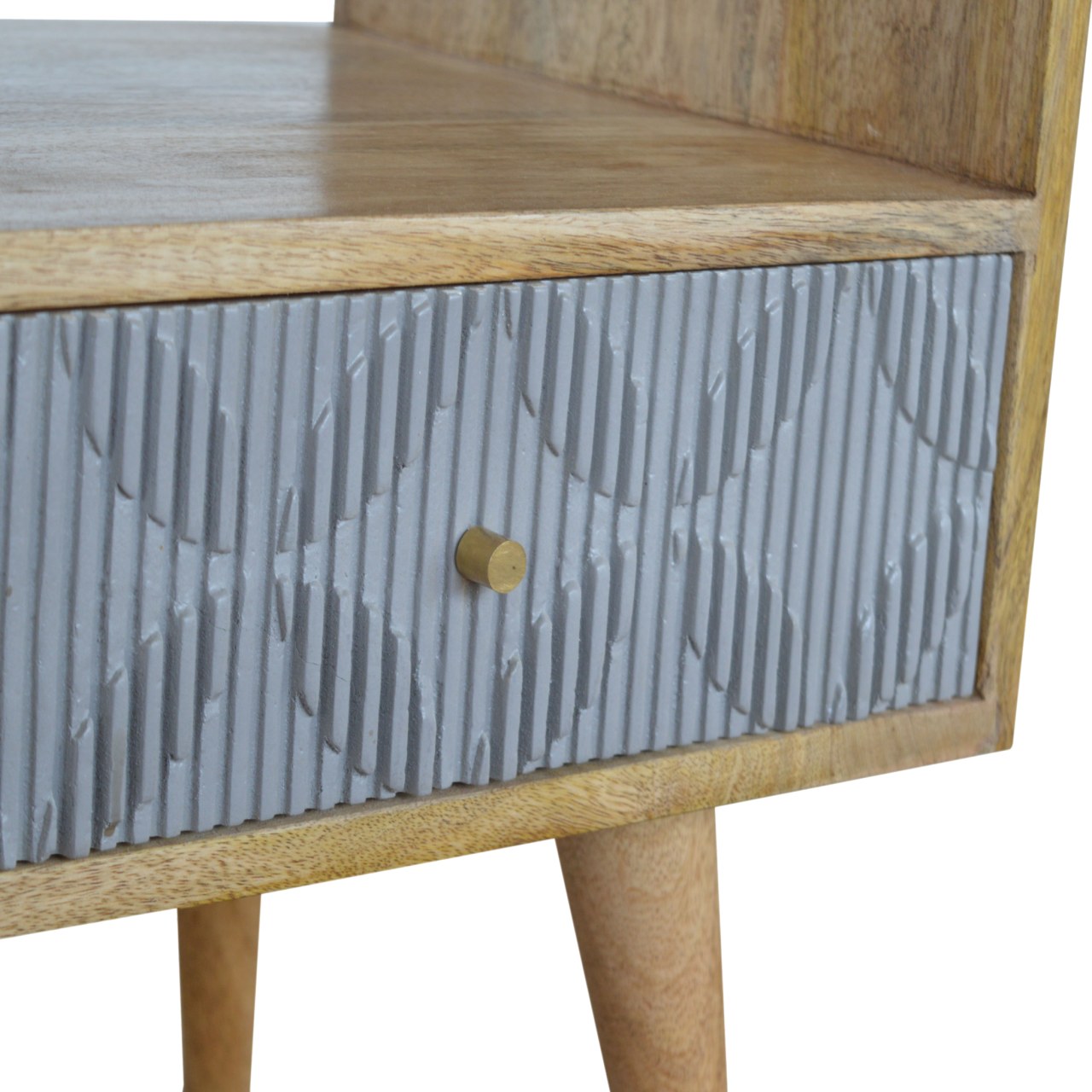 Geometric Carved Media Unit - Image 3