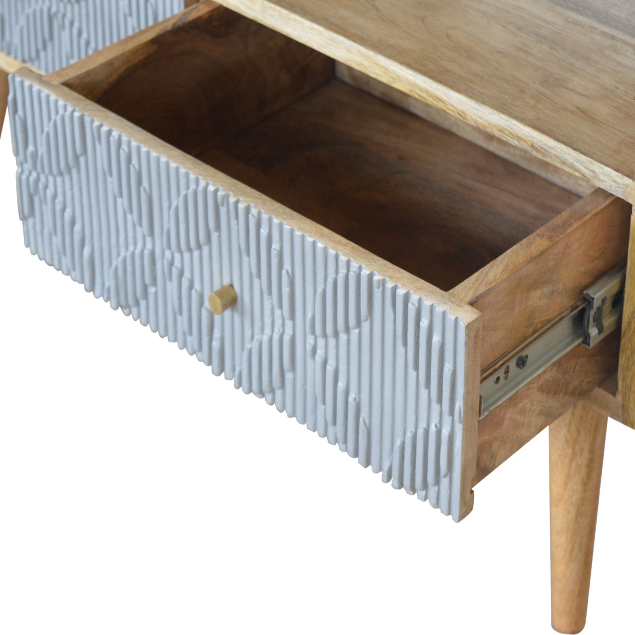 Geometric Carved Media Unit - Image 5