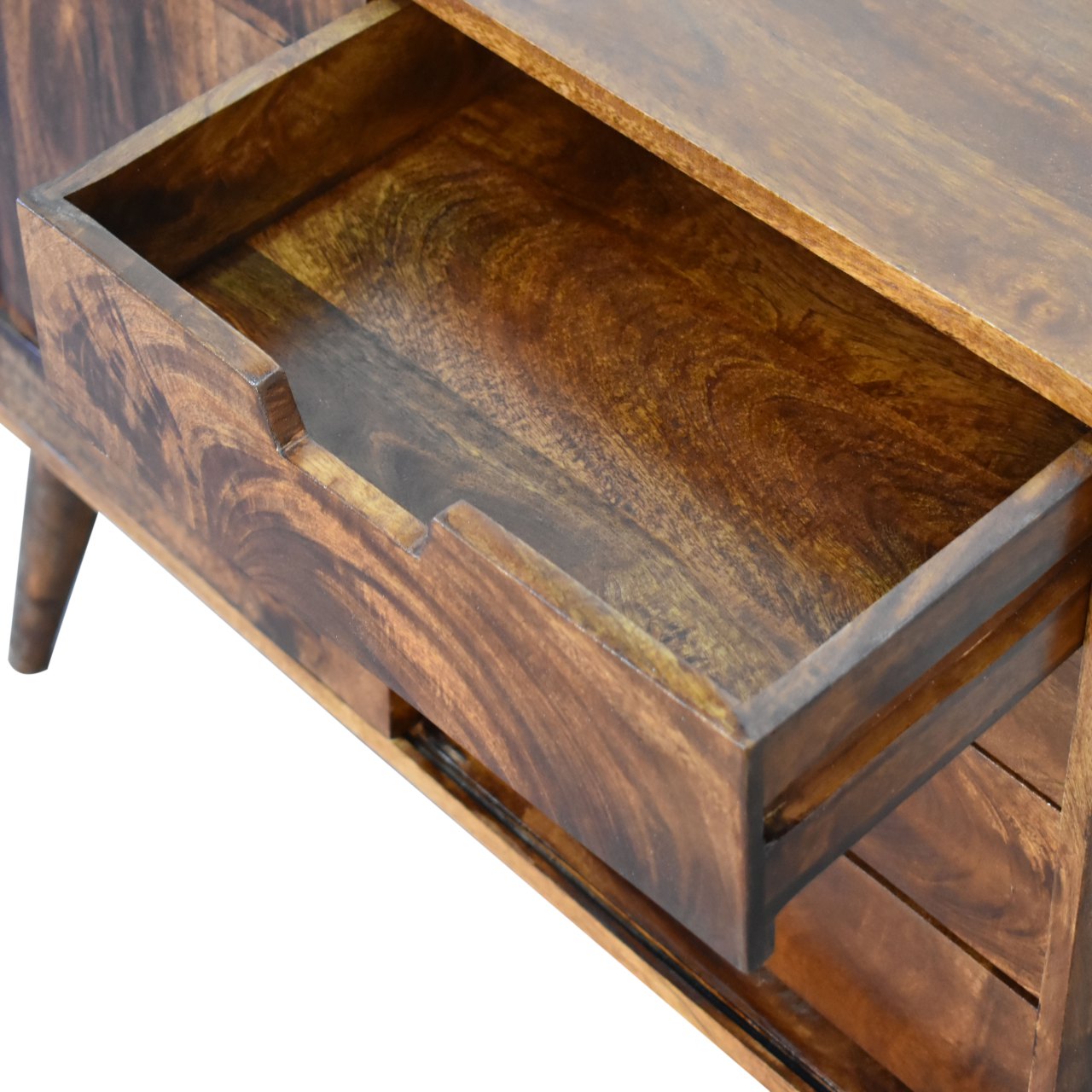 Chestnut Sliding Cabinet - Image 7
