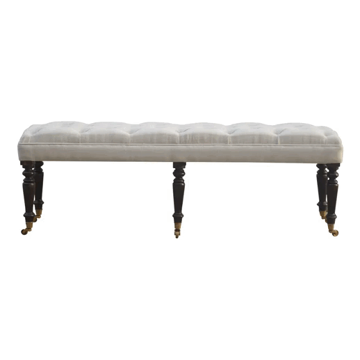 Mango Hallway Castor Bench - Image 8