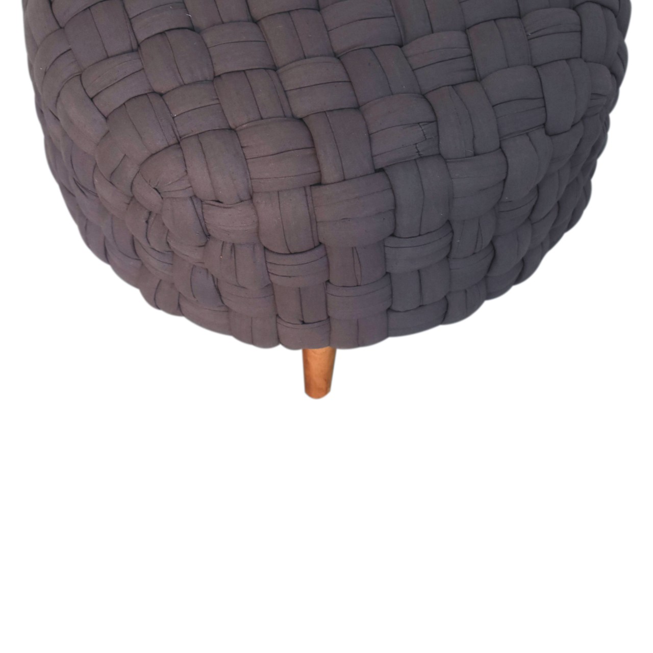 Grey Tube Footstool - Image 4