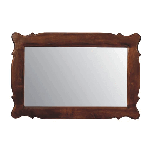 Chestnut Oblong Mirror Frame - Image 8