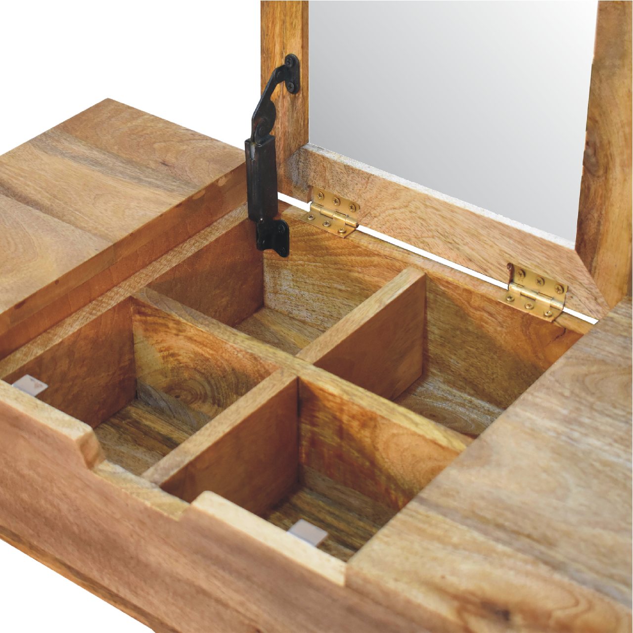 Mini Oak-ish Dressing Table - Image 8