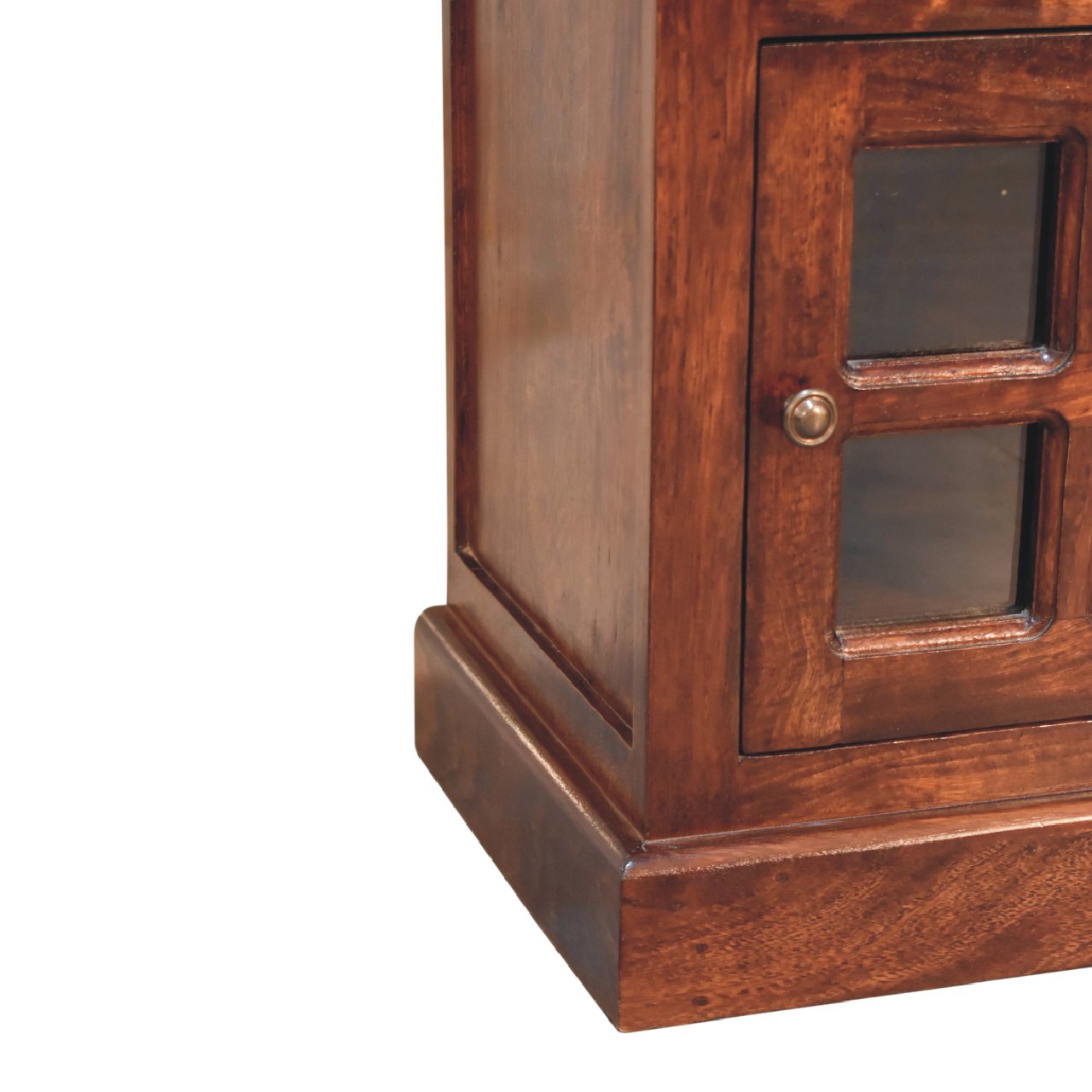 Cherry Bedside with Glazed Door - Image 8