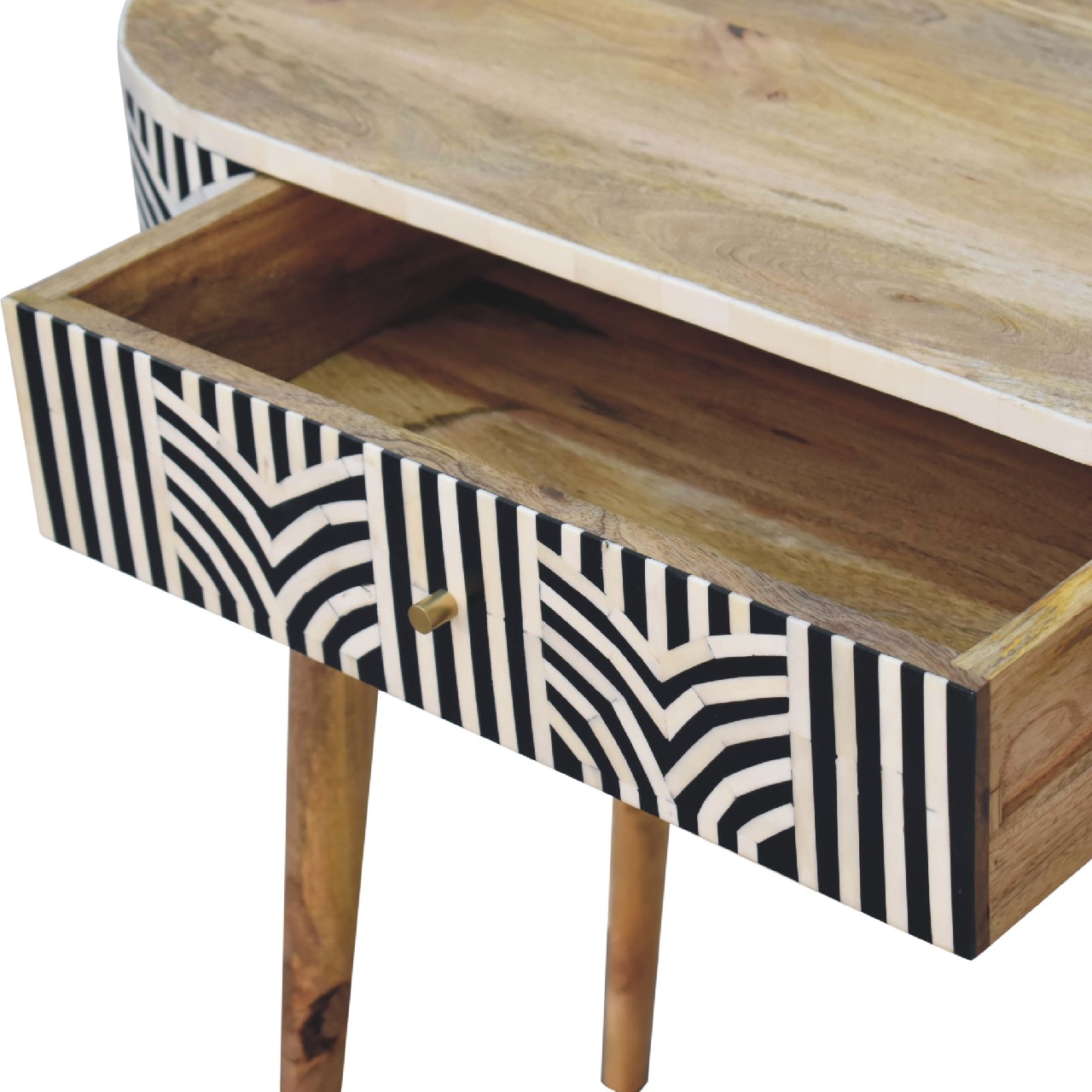 Edessa Bone Inlay Console Table - Image 7