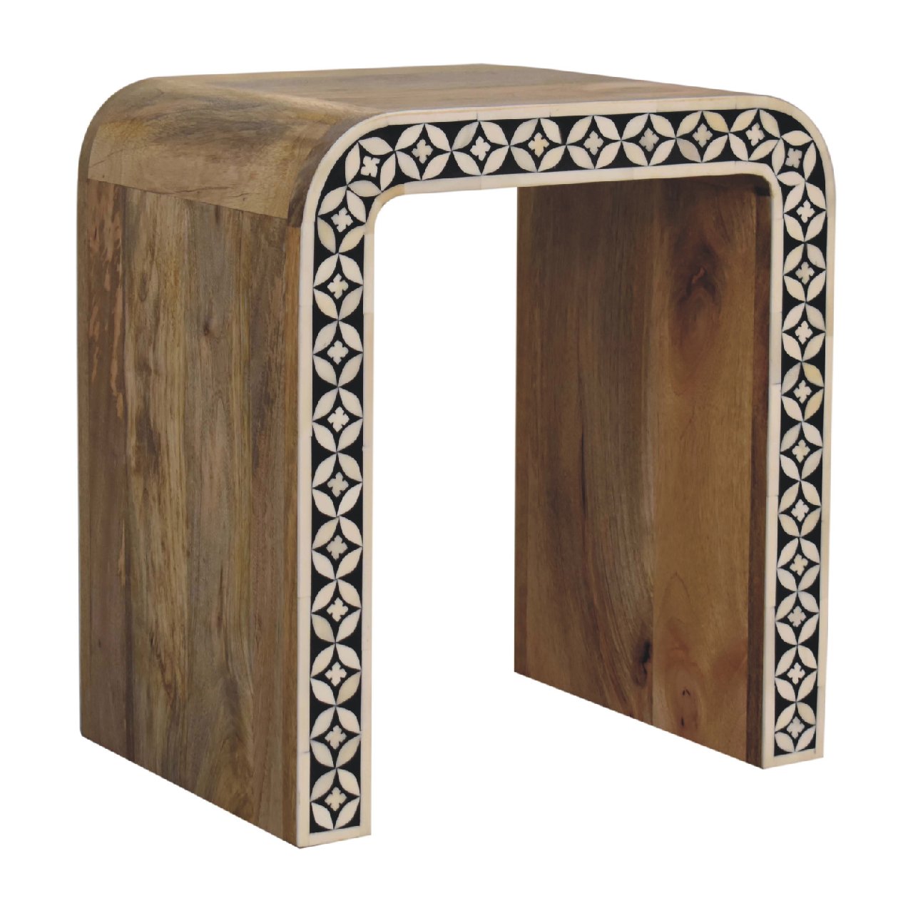 Edessa Bone Inlay End Table - Image 3