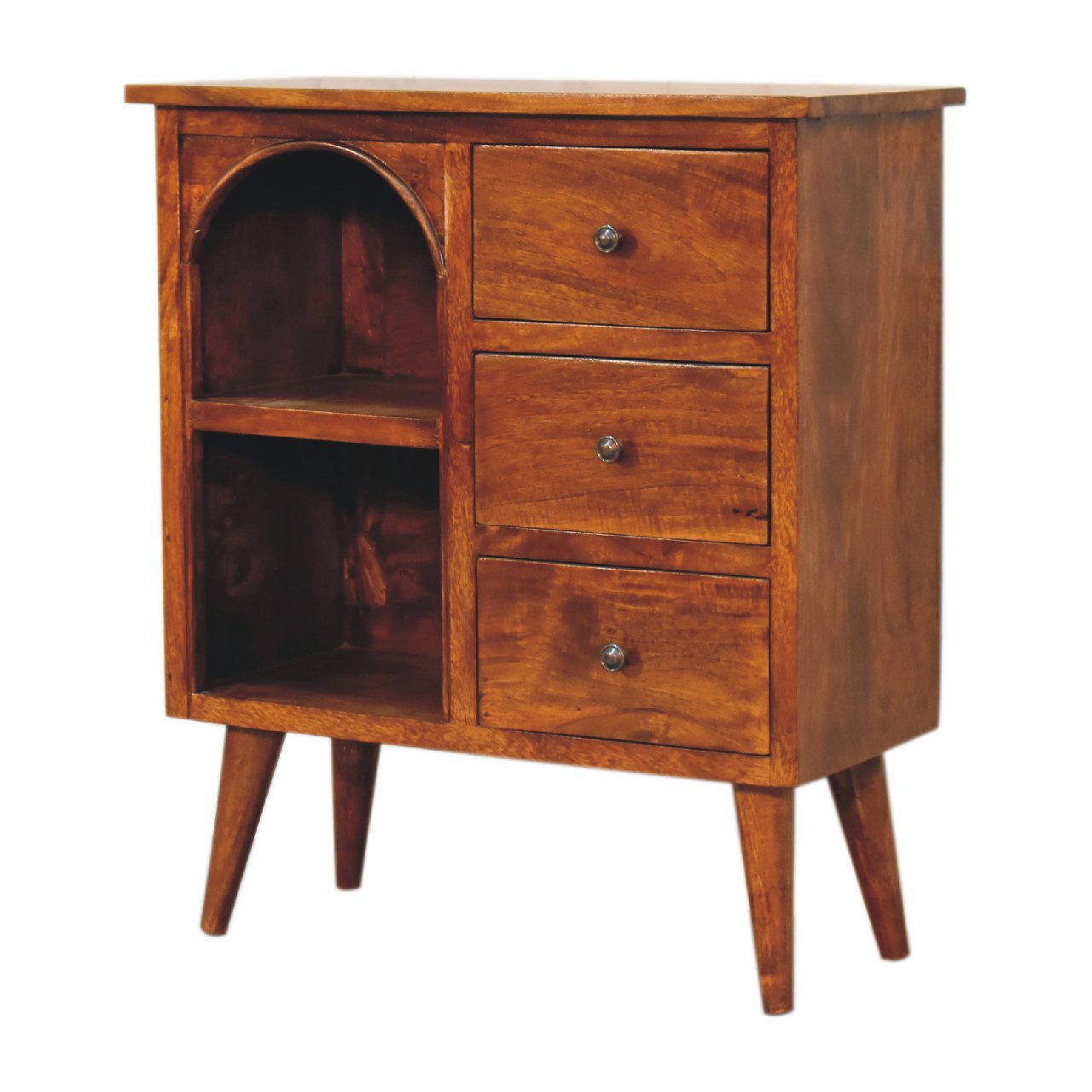 Chestnut Mixed Open Cabinet - Image 4
