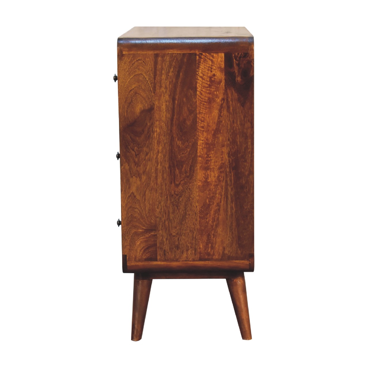 3 over 2 Curved Chestnut Chest - Image 9