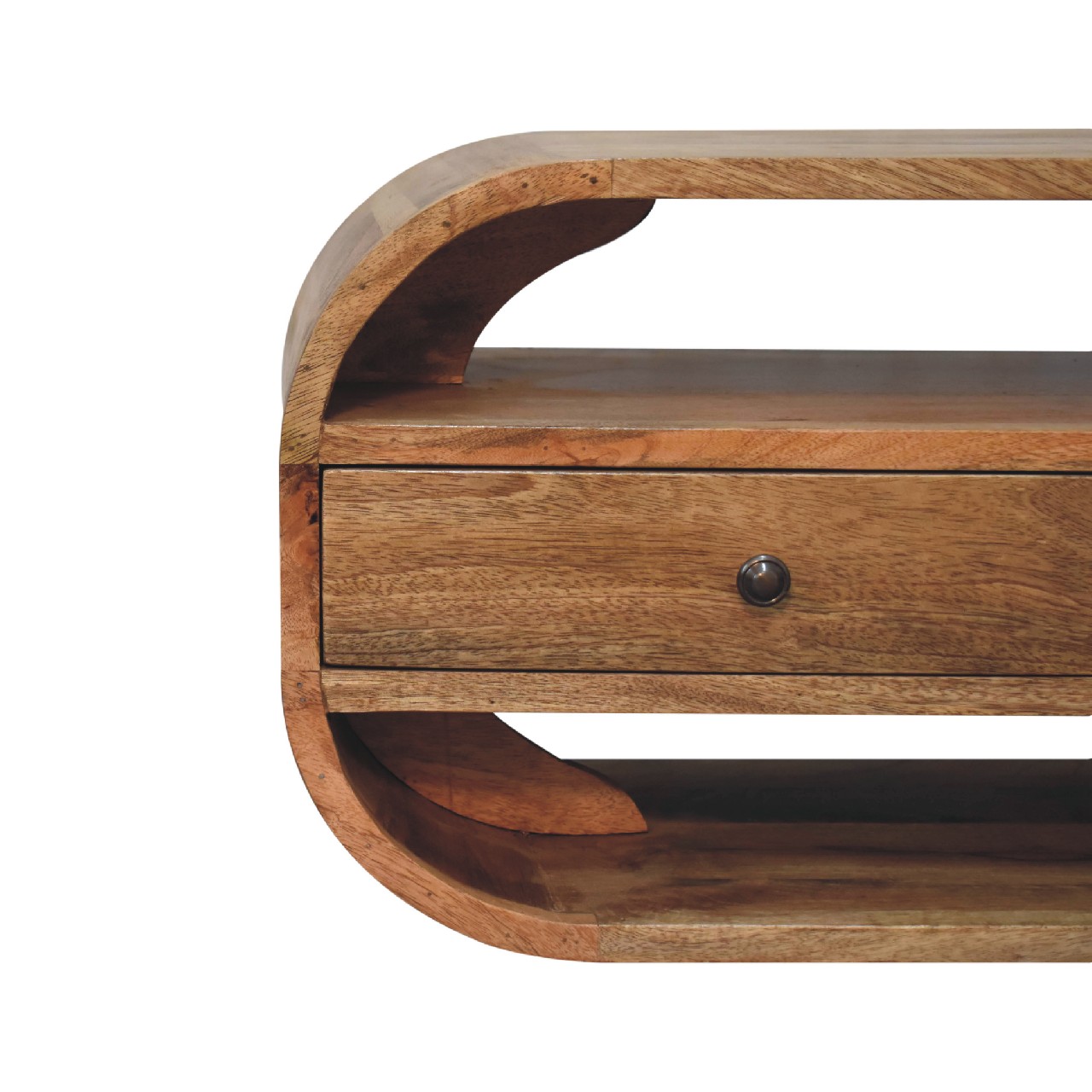 2 Drawer Curved Edge Media Unit - Image 5