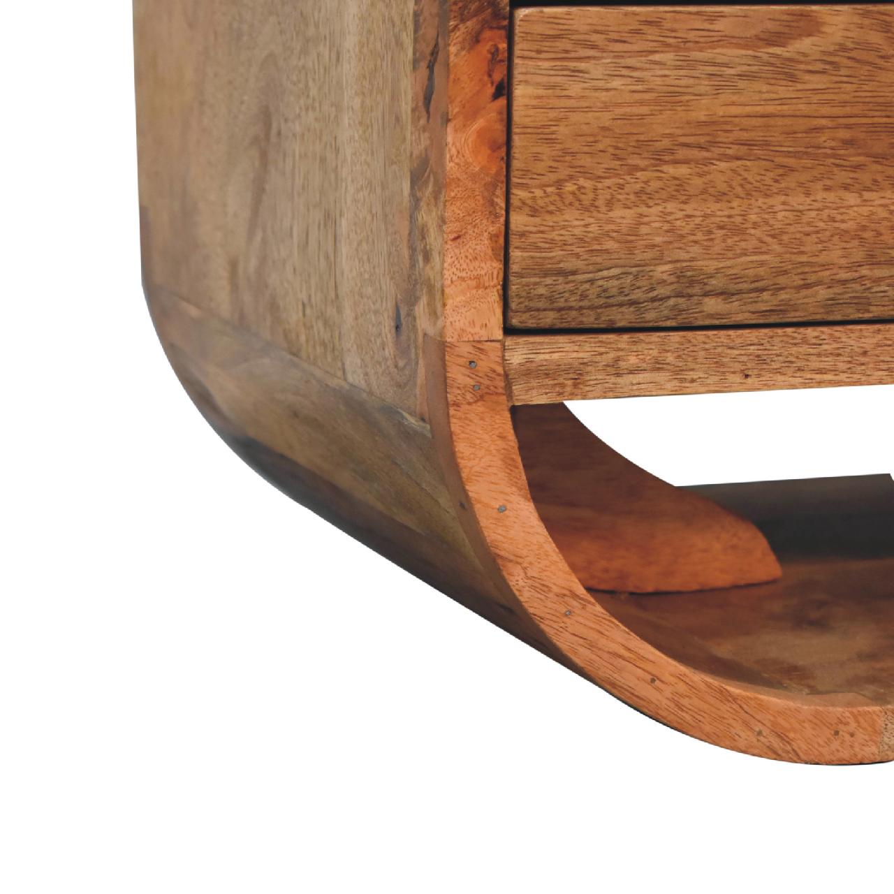 2 Drawer Curved Edge Media Unit - Image 8