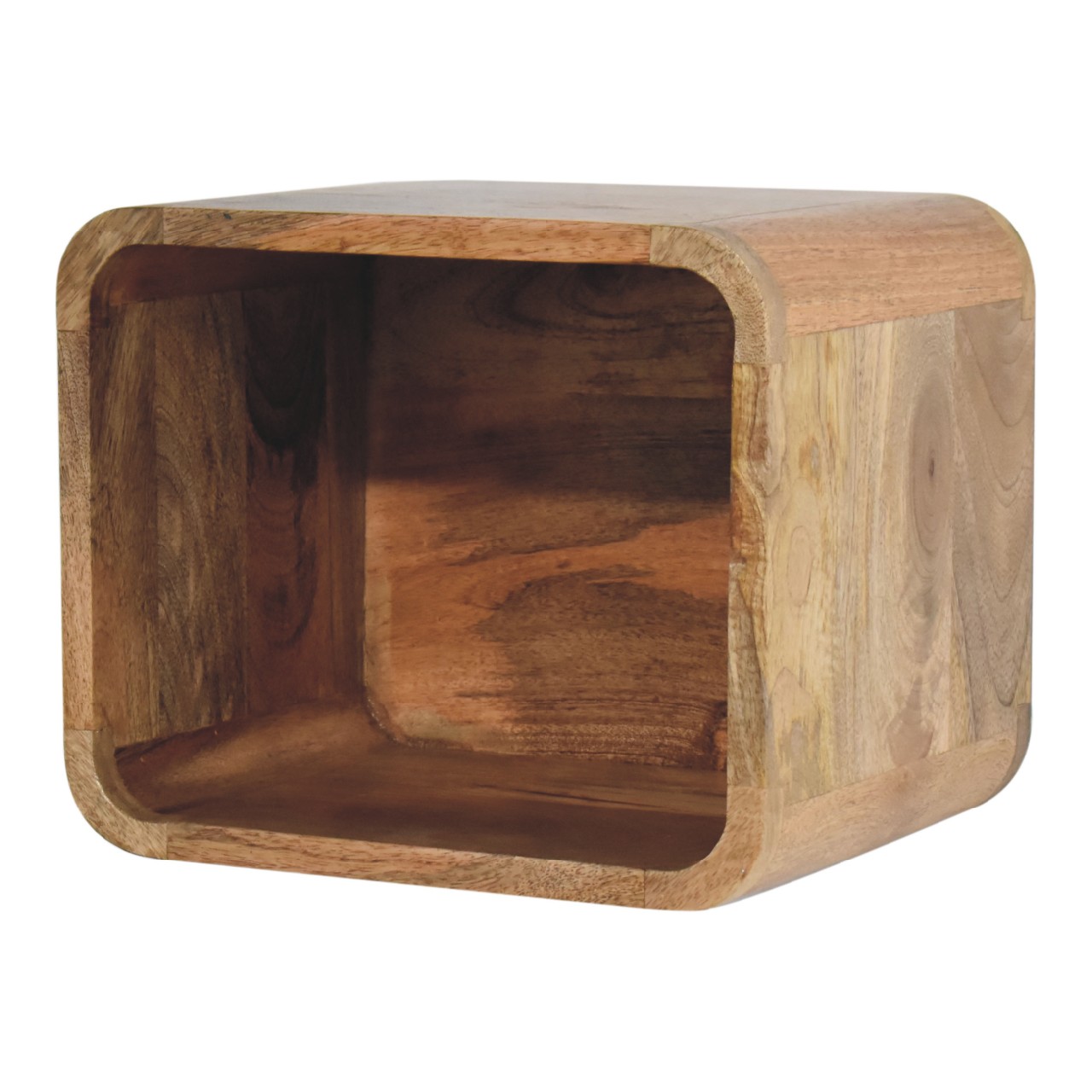 Oak-ish Floating Open Bedside - Image 3