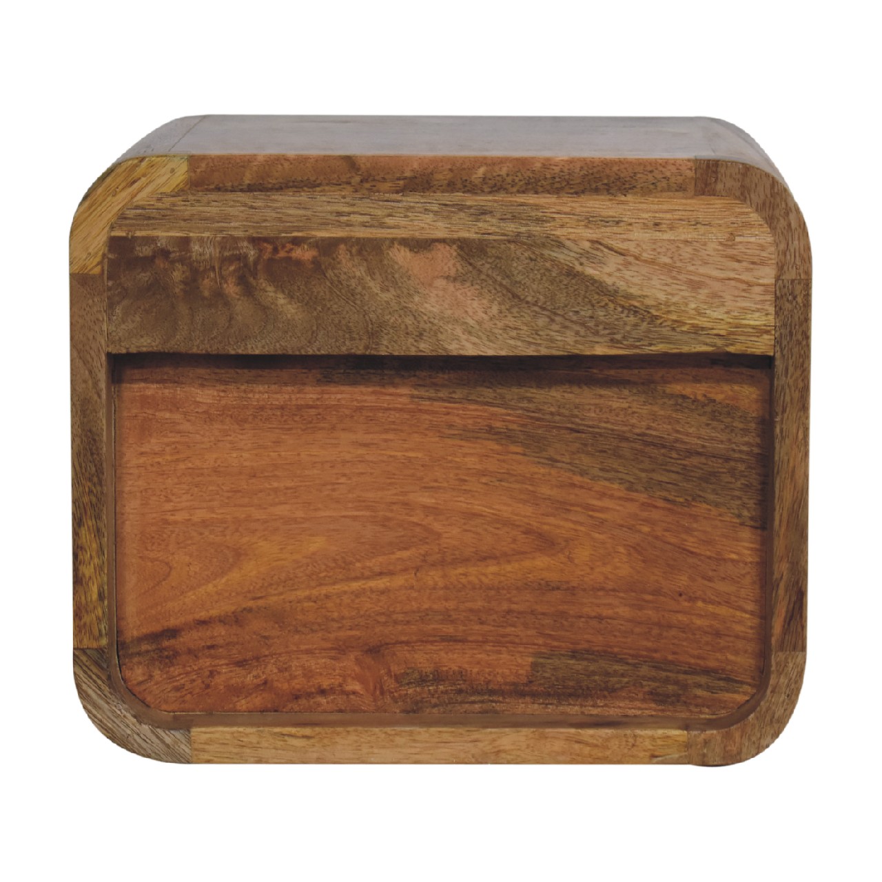 Oak-ish Floating Open Bedside - Image 9