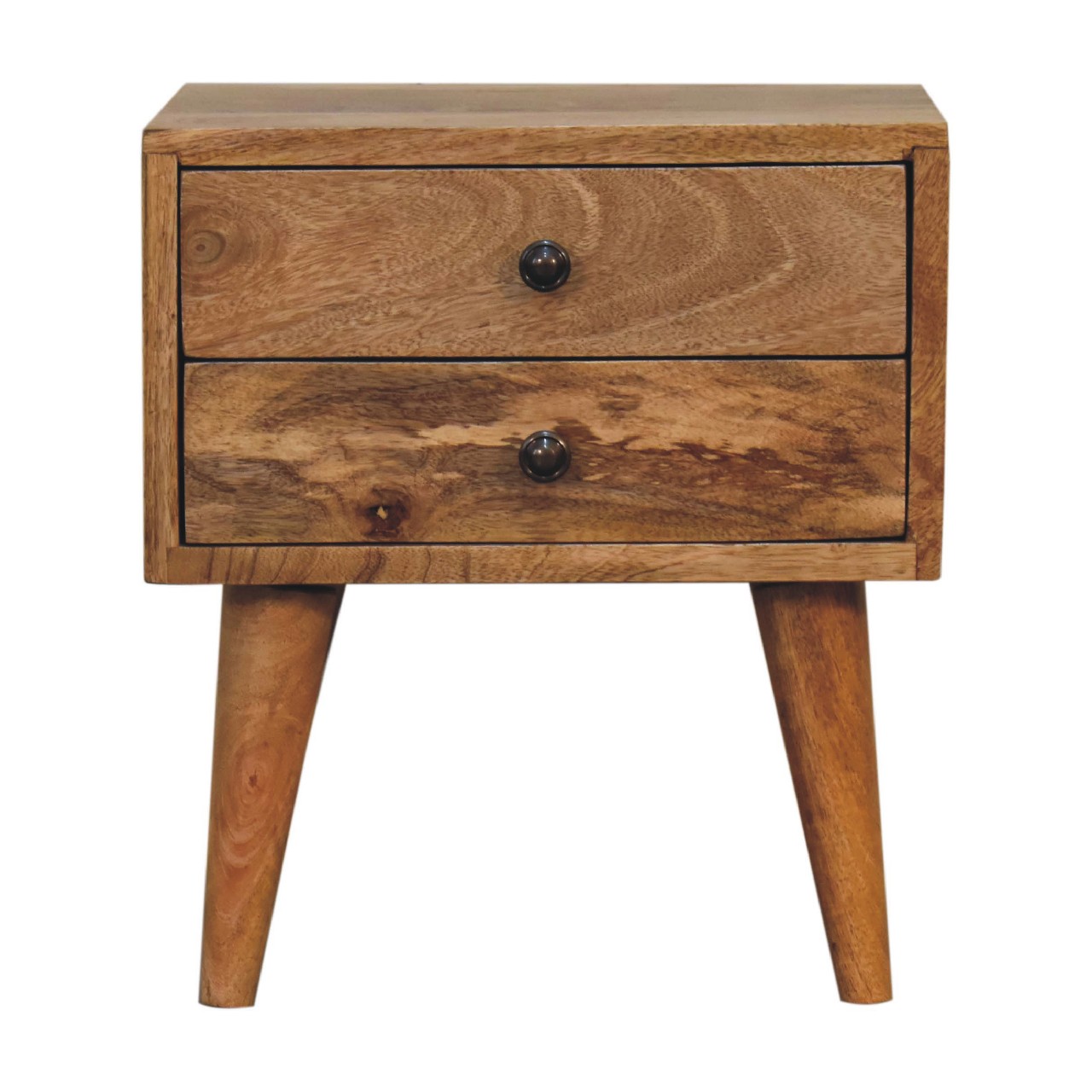 Mini Oak-ish Modern Bedside - Image 2