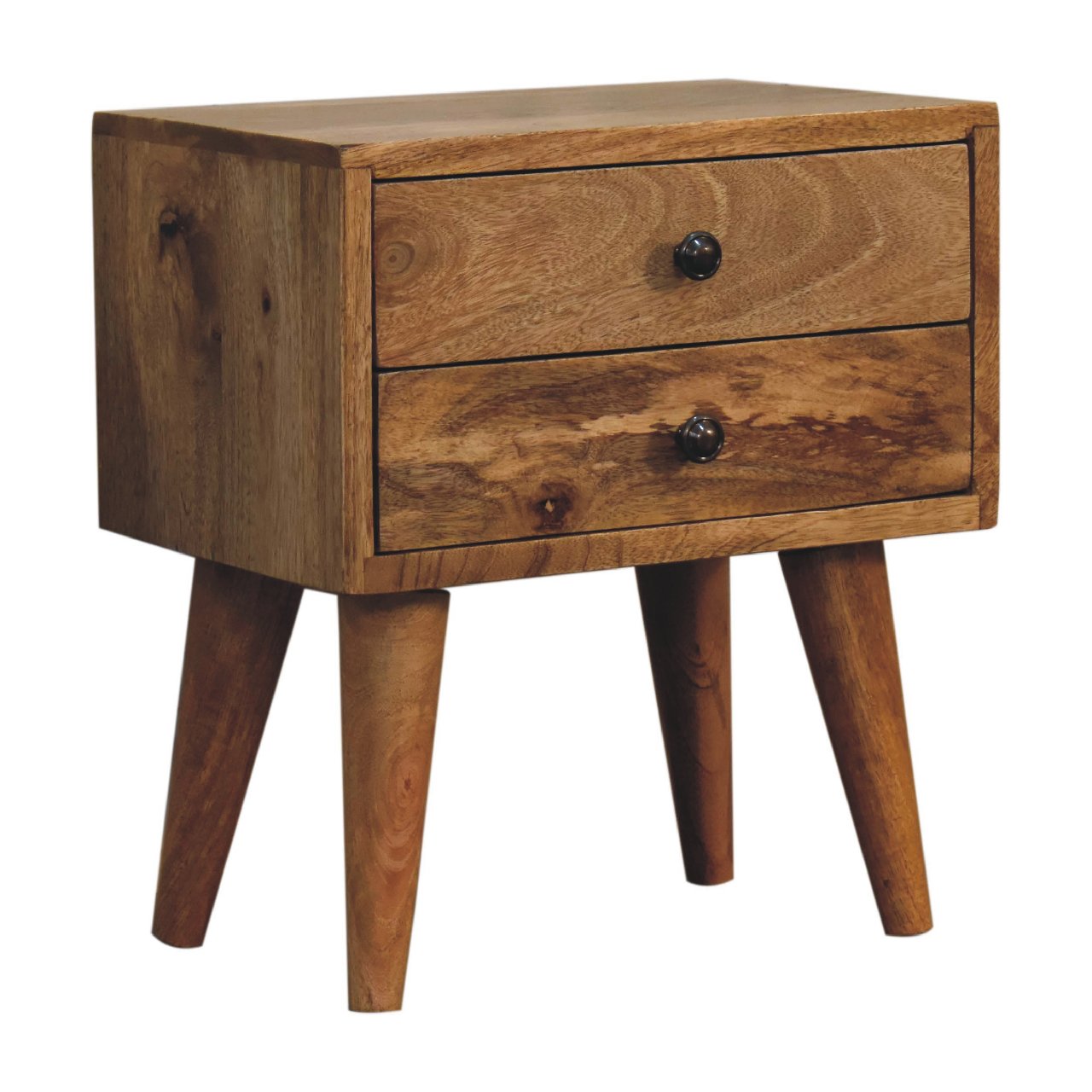 Mini Oak-ish Modern Bedside - Image 3