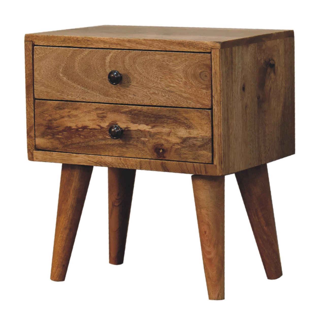 Mini Oak-ish Modern Bedside - Image 4