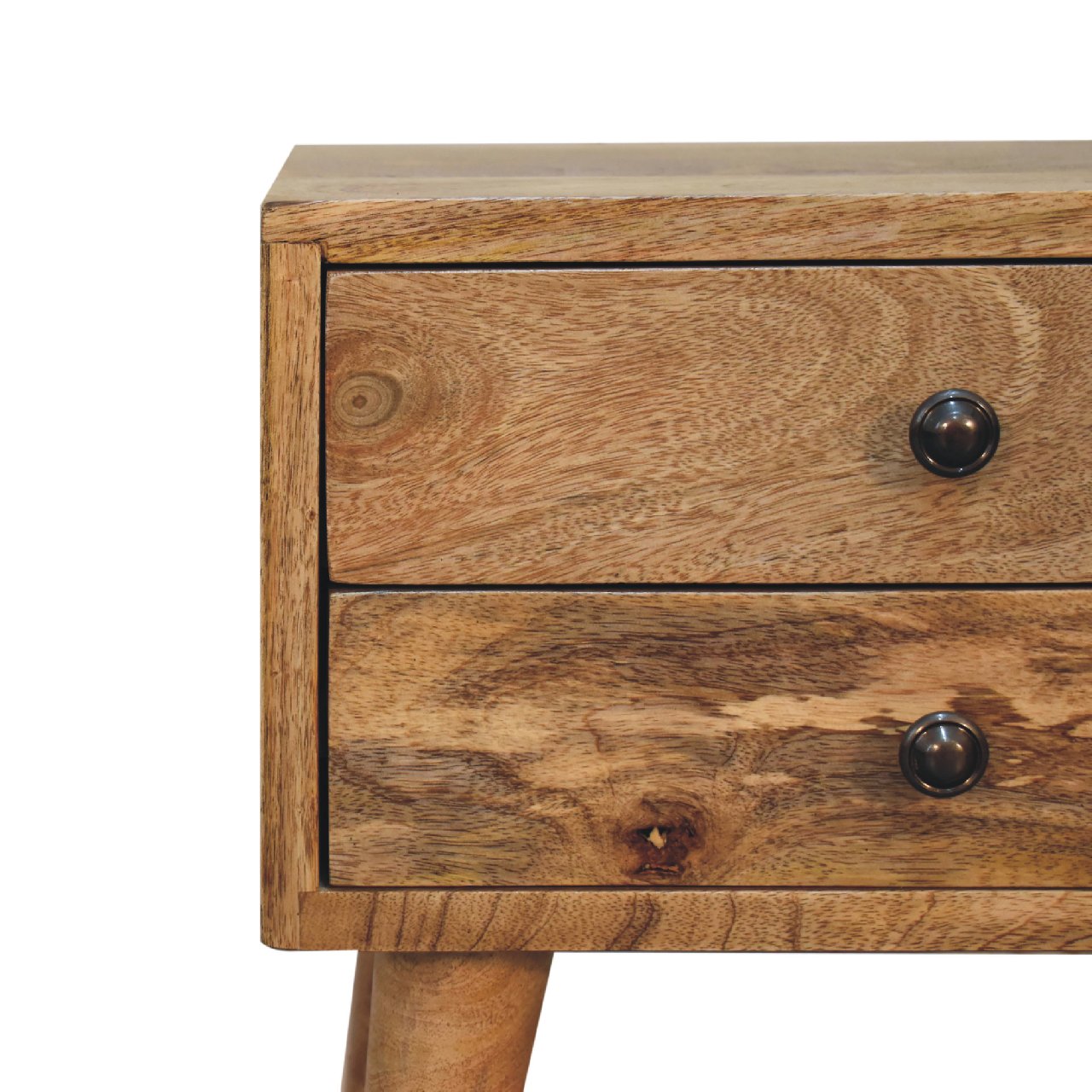 Mini Oak-ish Modern Bedside - Image 5