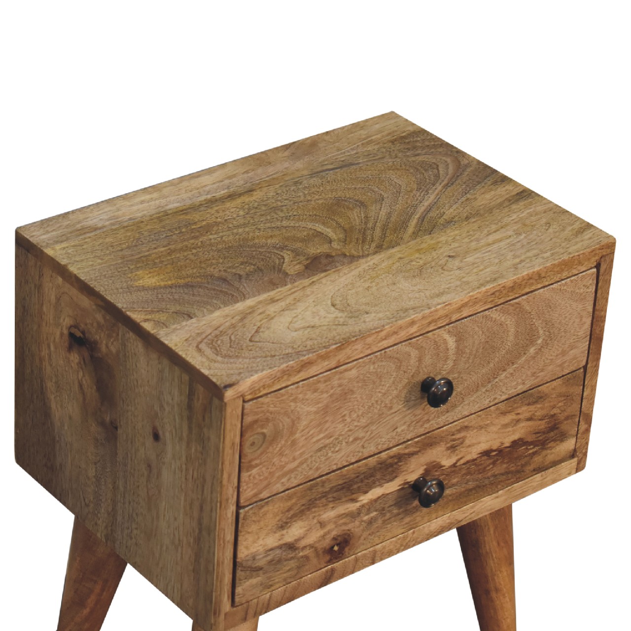 Mini Oak-ish Modern Bedside - Image 6