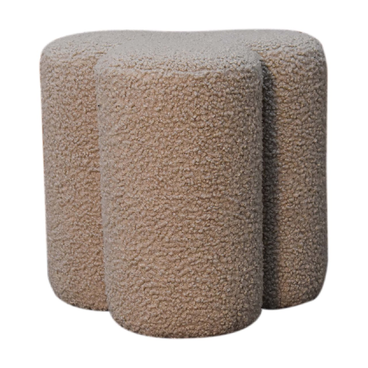 Mud Boucle Clover Footstool - Image 3