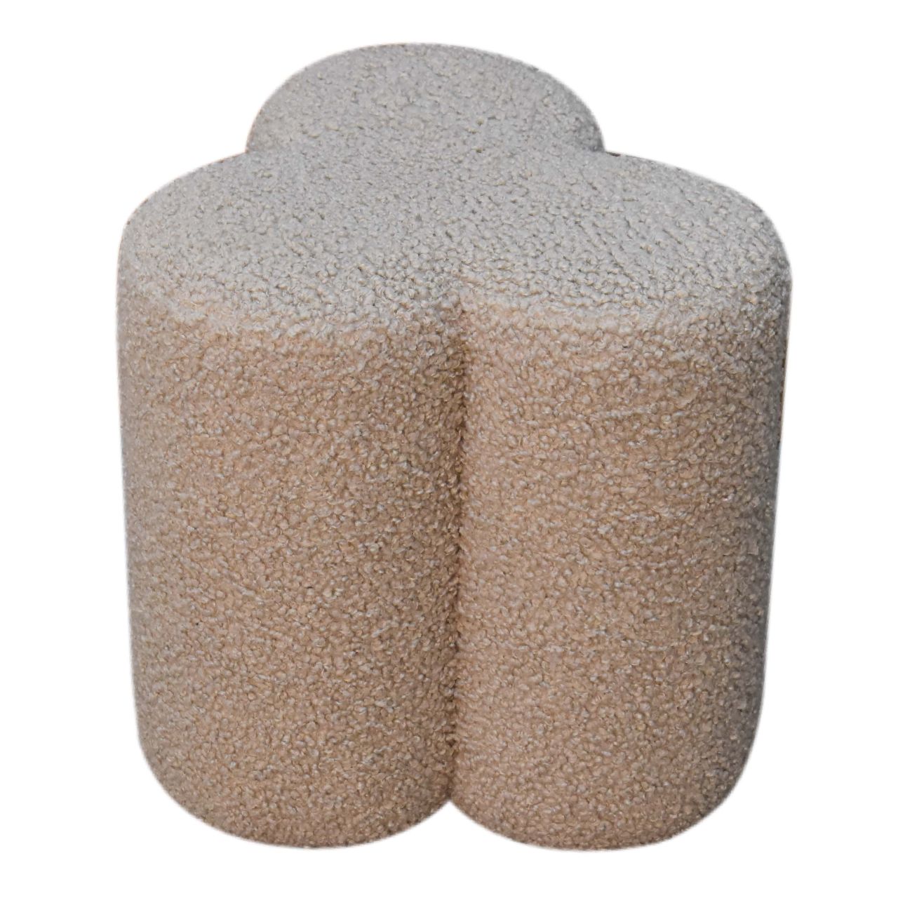 Mud Boucle Clover Footstool - Image 5
