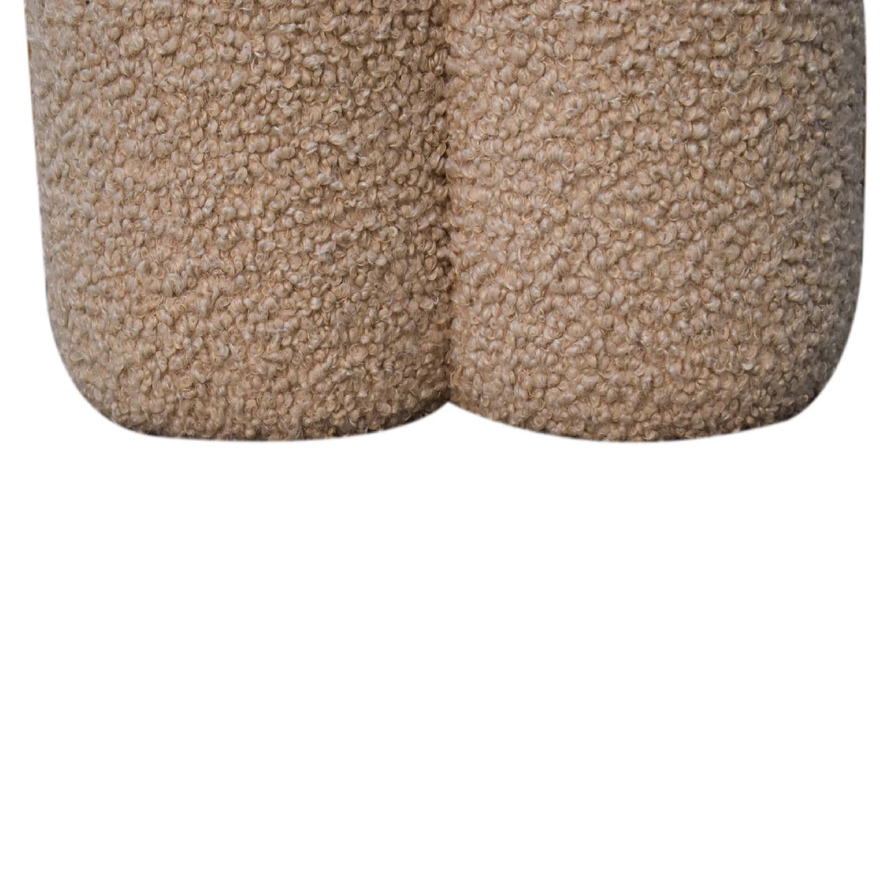 Mud Boucle Clover Footstool - Image 8