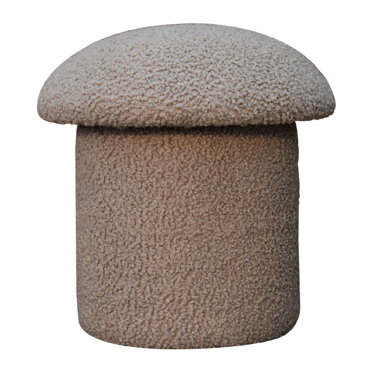 Mud Boucle Mushroom Footstool - Image 2