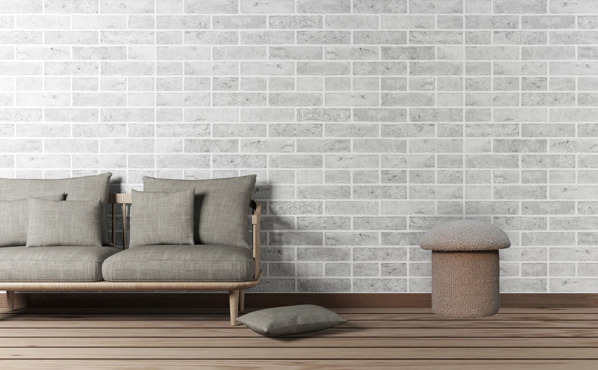 Mud Boucle Mushroom Footstool - Image 9