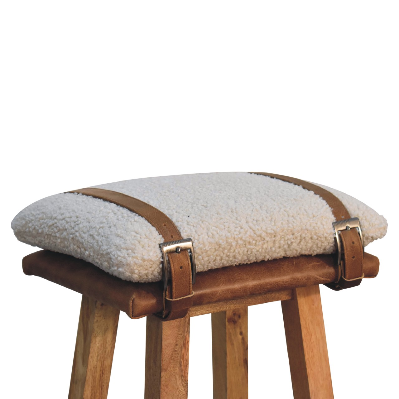 Strapped Bar Stool - Image 6