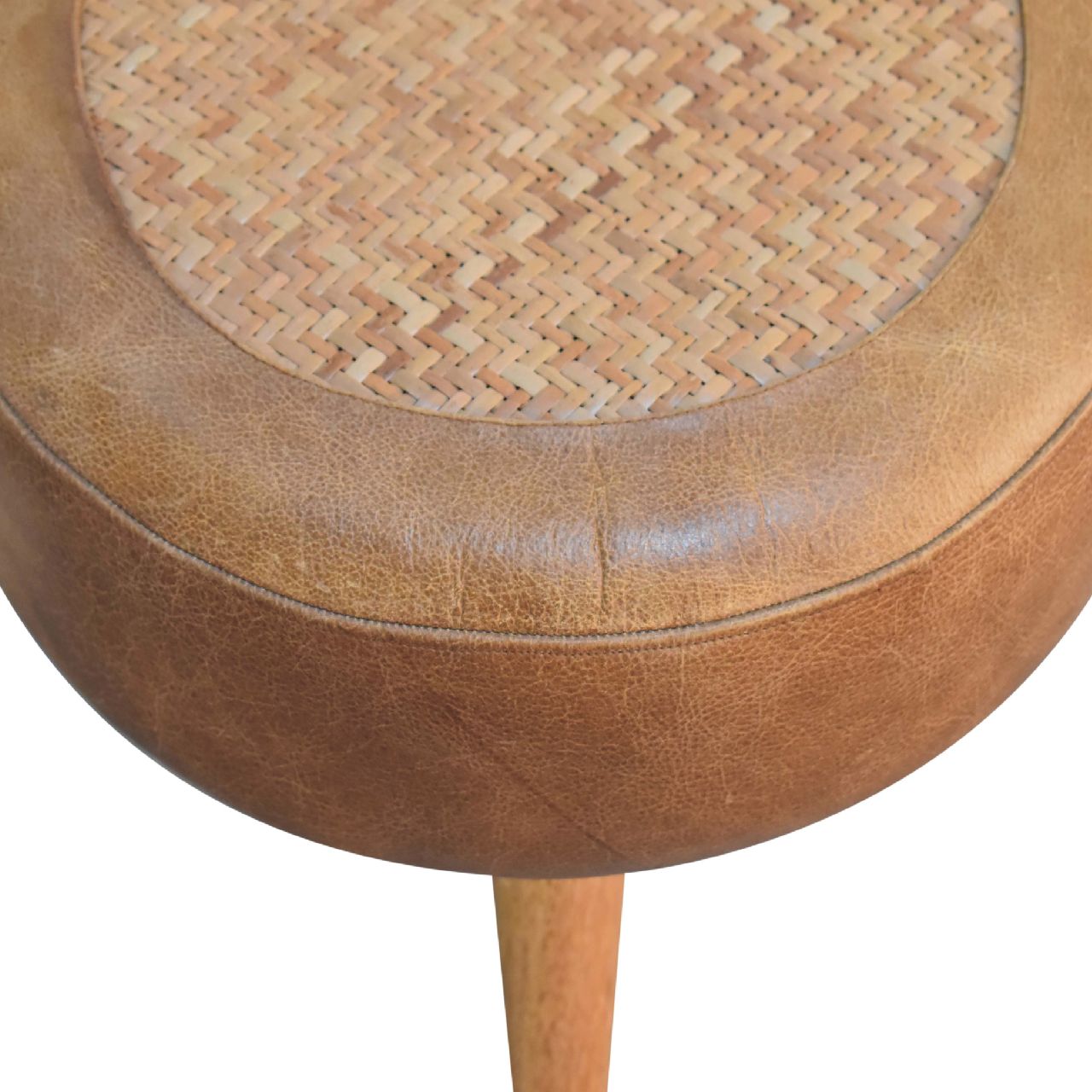 Seagrass Buffalo Footstool - Image 5
