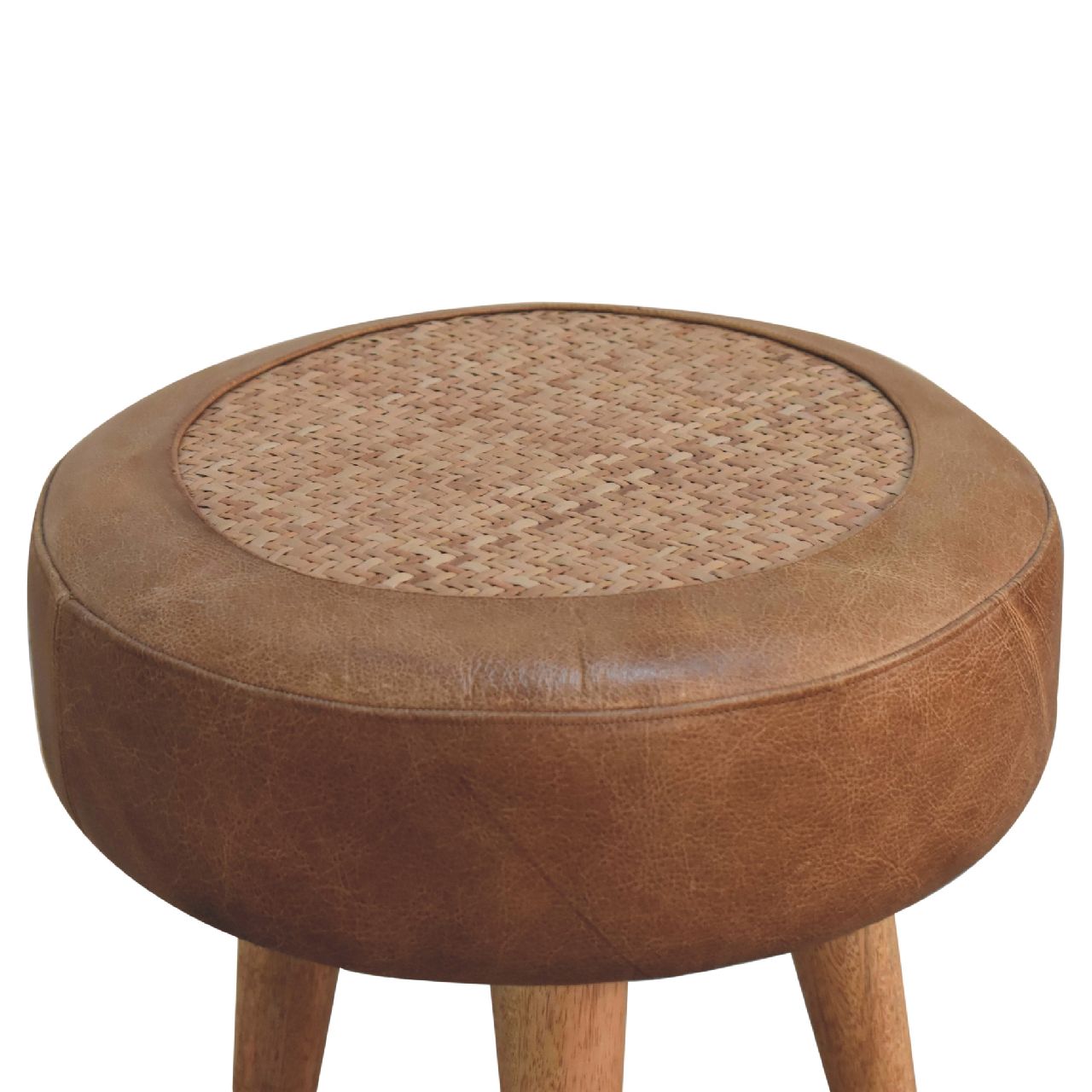 Seagrass Buffalo Footstool - Image 6