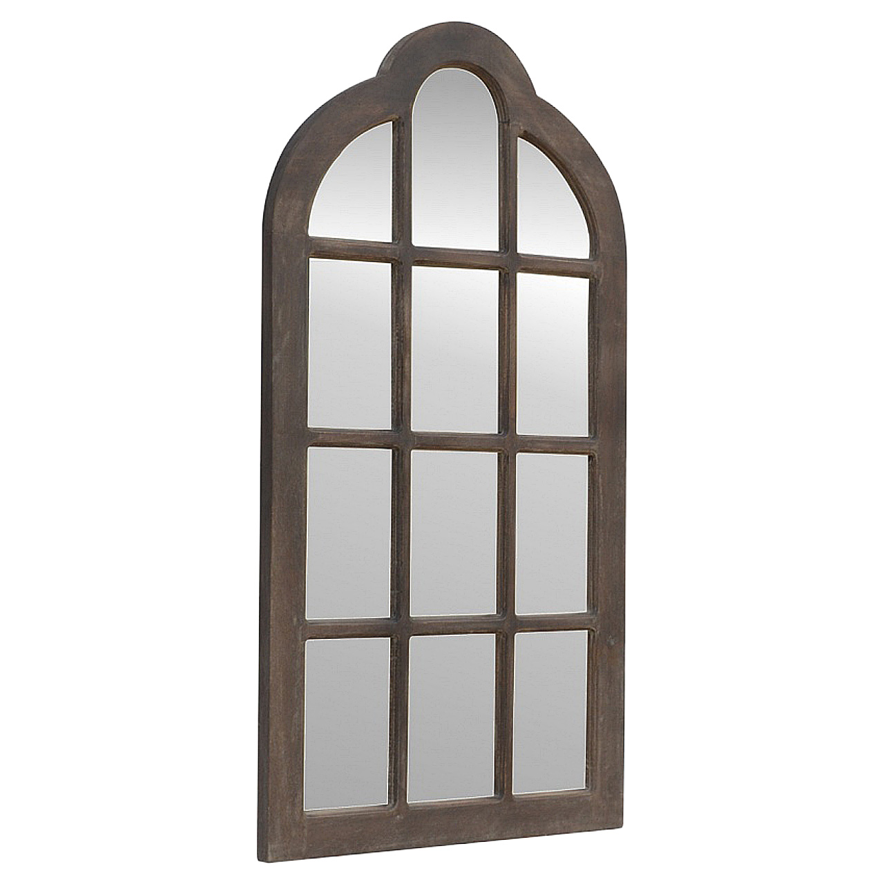 Mango Wood Arch Mirror Frame - Image 3