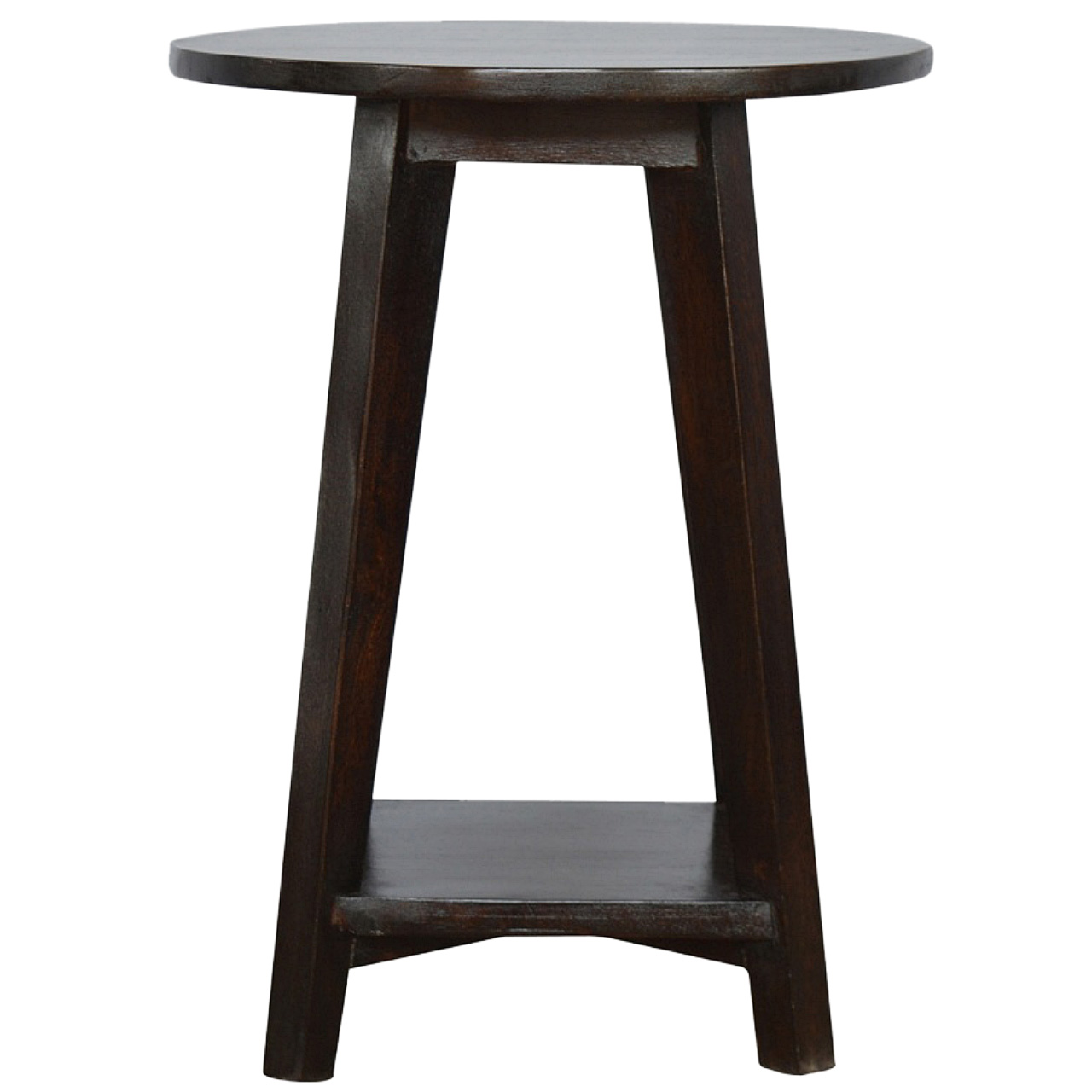 Walnut Undercarriage Bar Stool