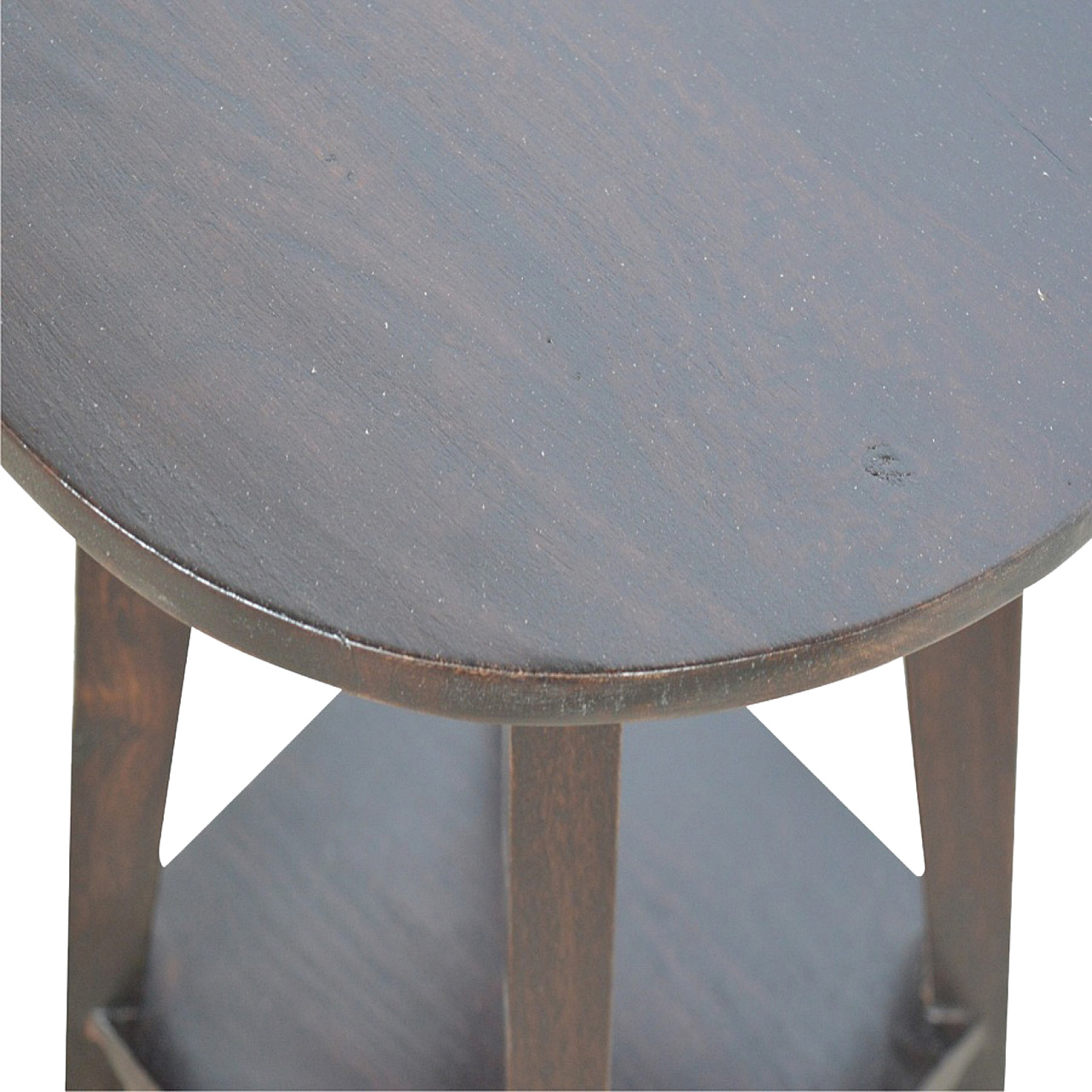 Walnut Undercarriage Bar Stool - Image 7