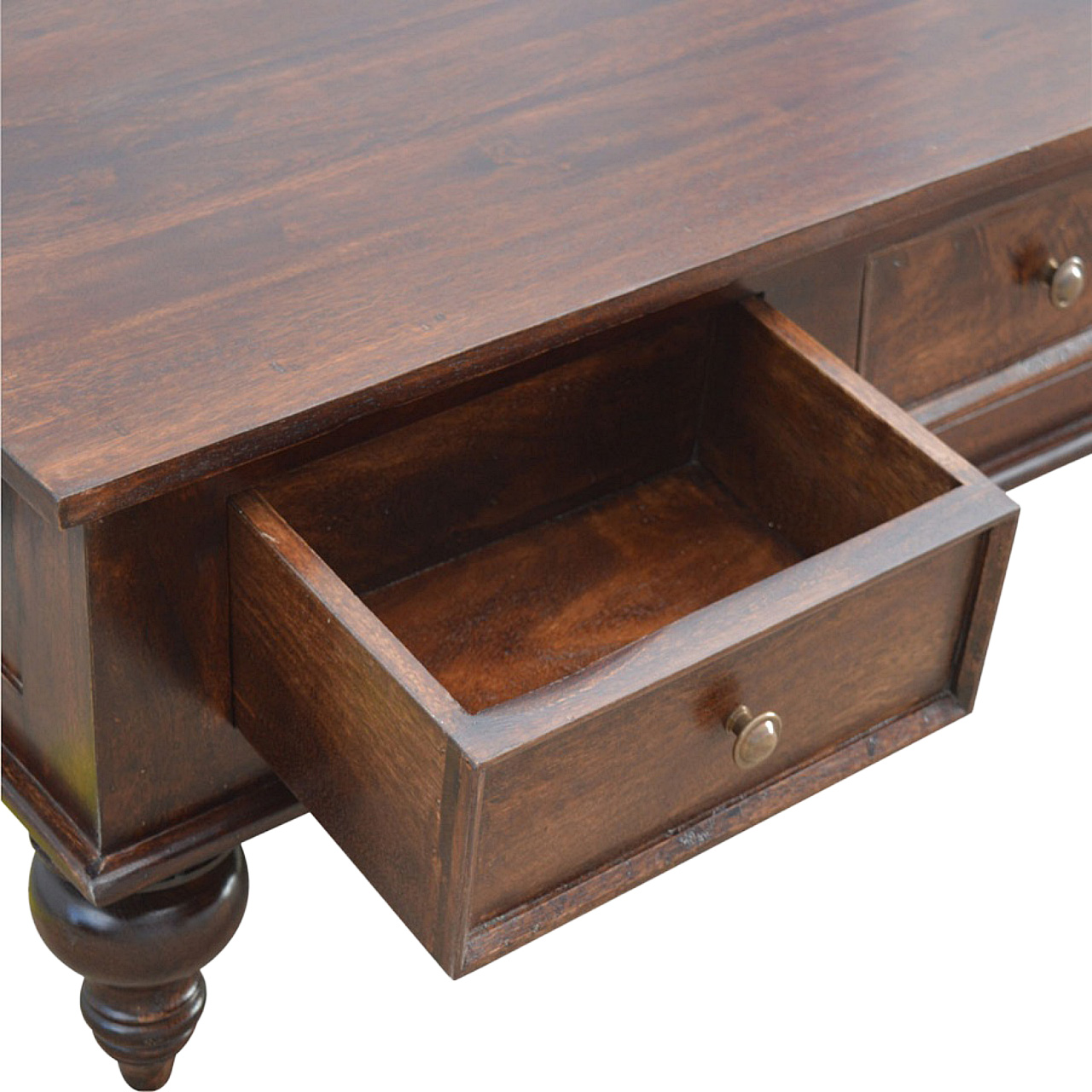 Turned 4 Drawer Coffee Table - Image 5
