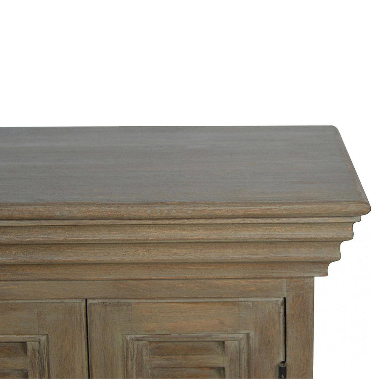 Grey Wash Shutter TV Cabinet - Image 4