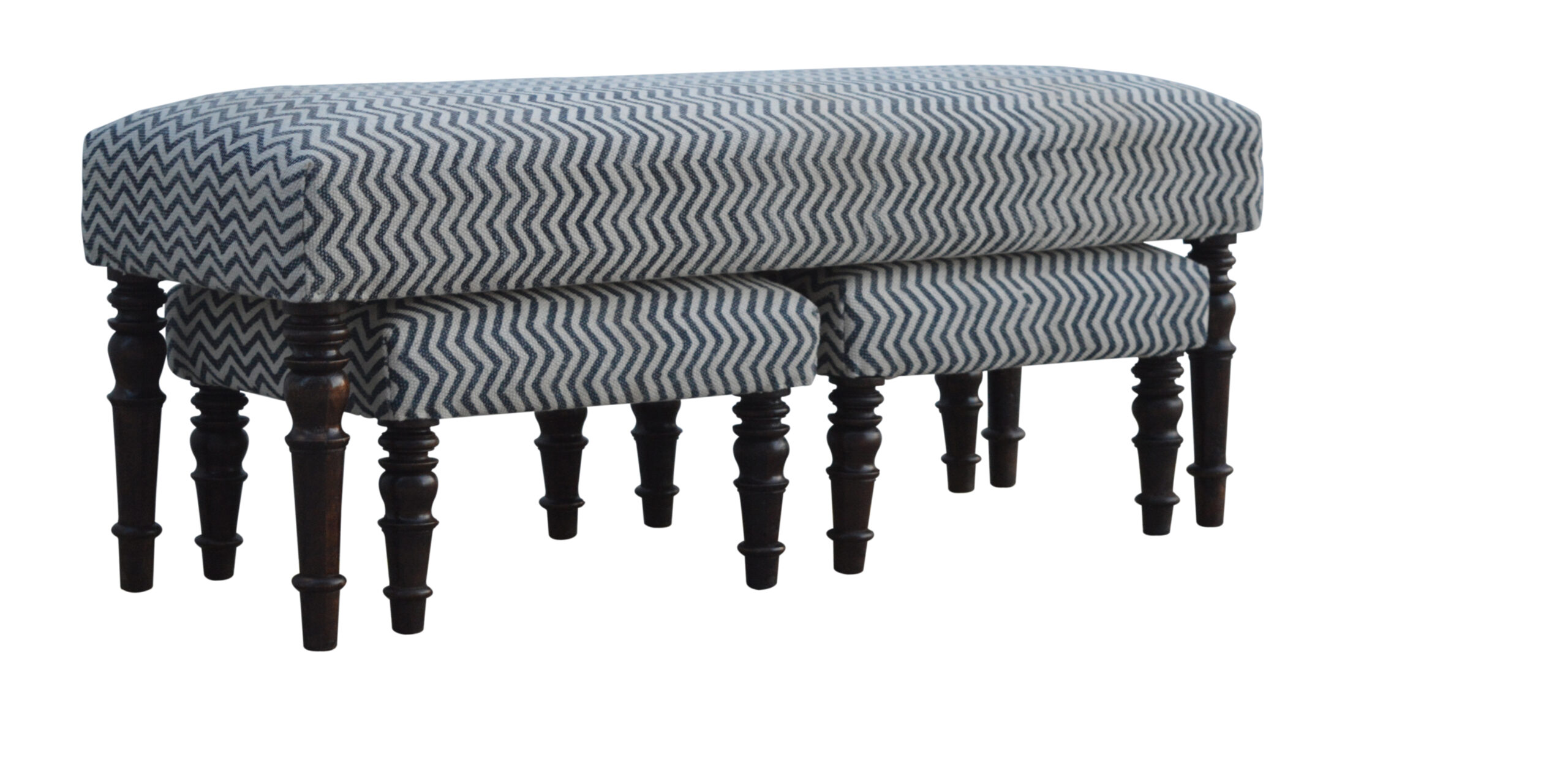 Natural Jute Set of 3 Benches - Image 4