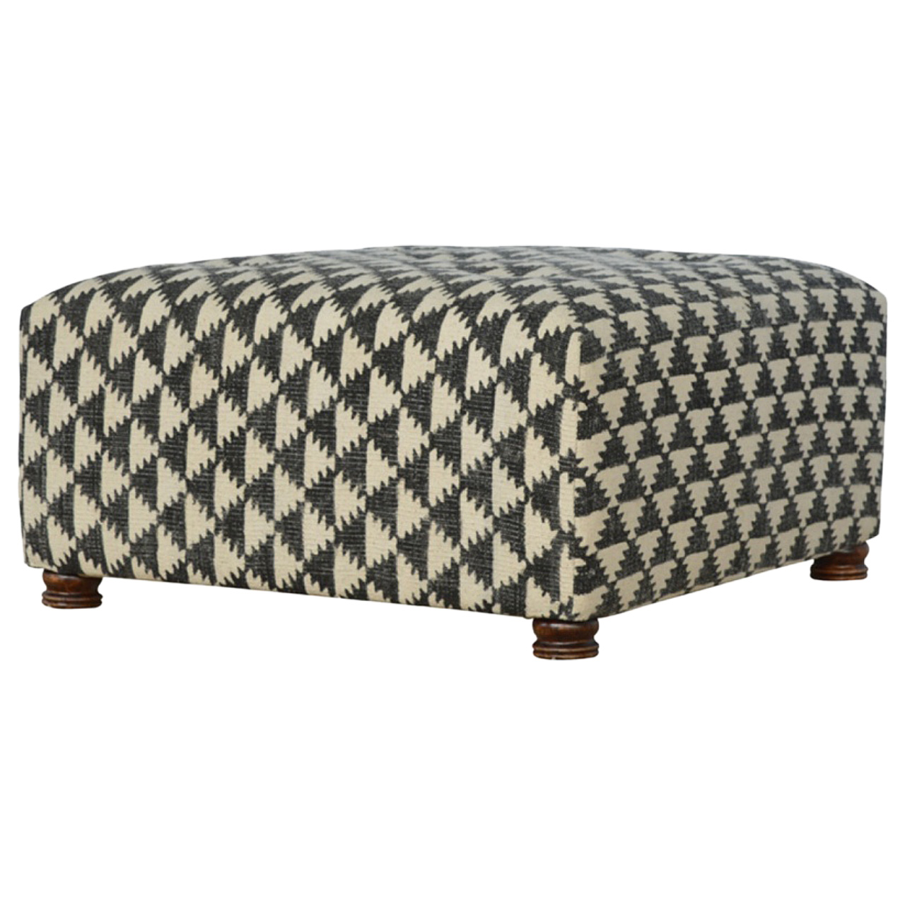 Jute Occasional Footstool - Image 2