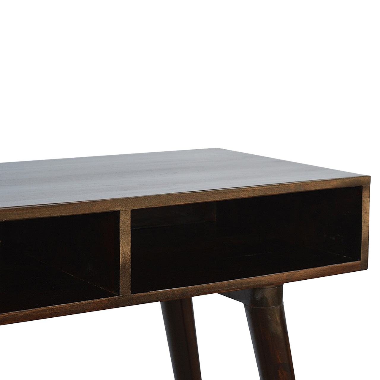 Walnut Open Writing Desk - Image 5