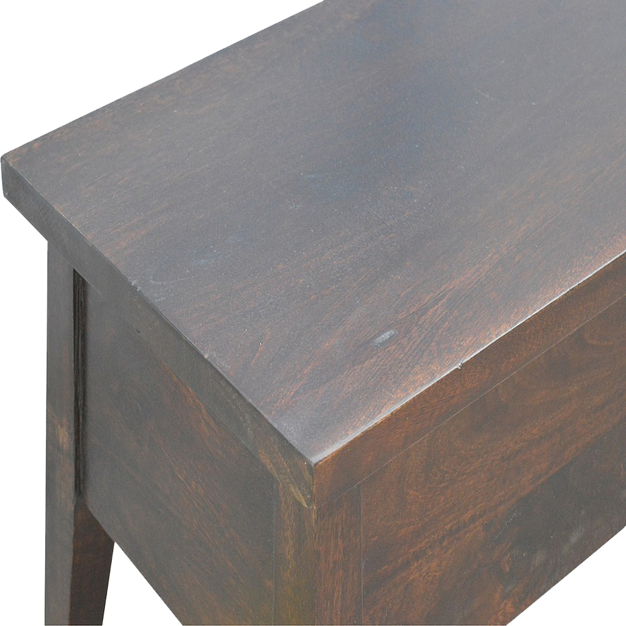 Walnut Hallway Storage Bench - Image 4