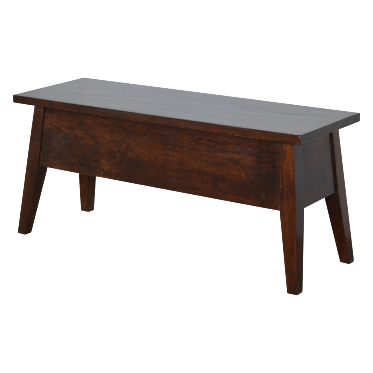 Chestnut Lid Up Storage Bench - Image 3