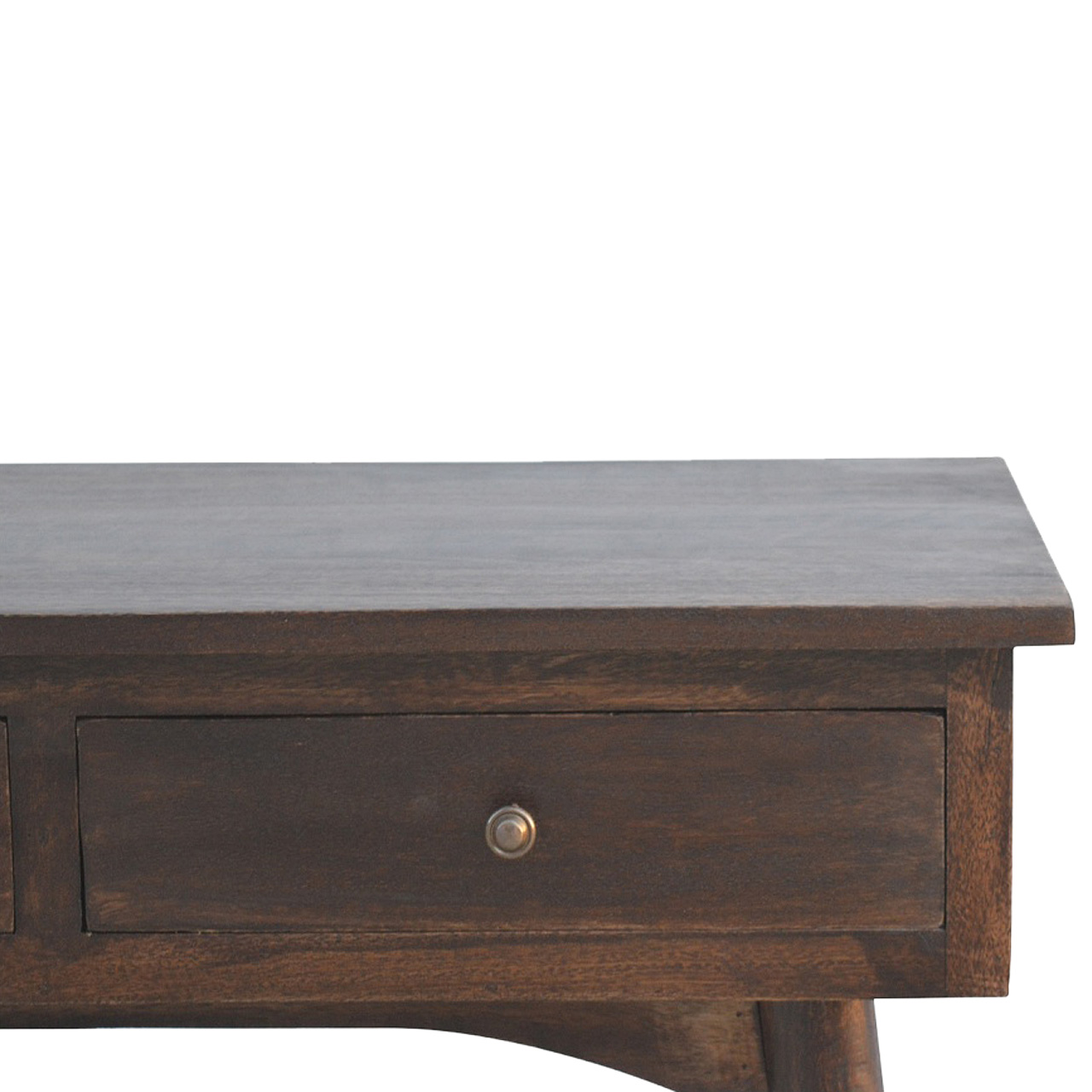 2 Drawer Walnut Hallway Console - Image 5