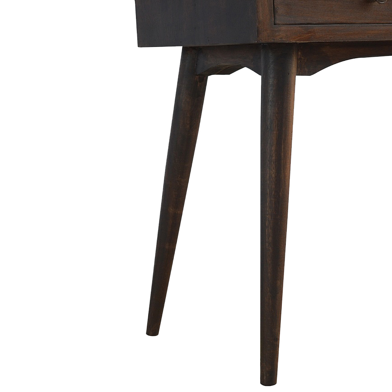 2 Drawer Walnut Hallway Console - Image 6